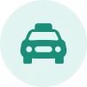 Travel icon taxi