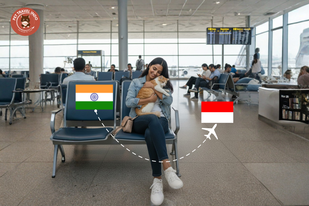 pet transport service india to indonesia