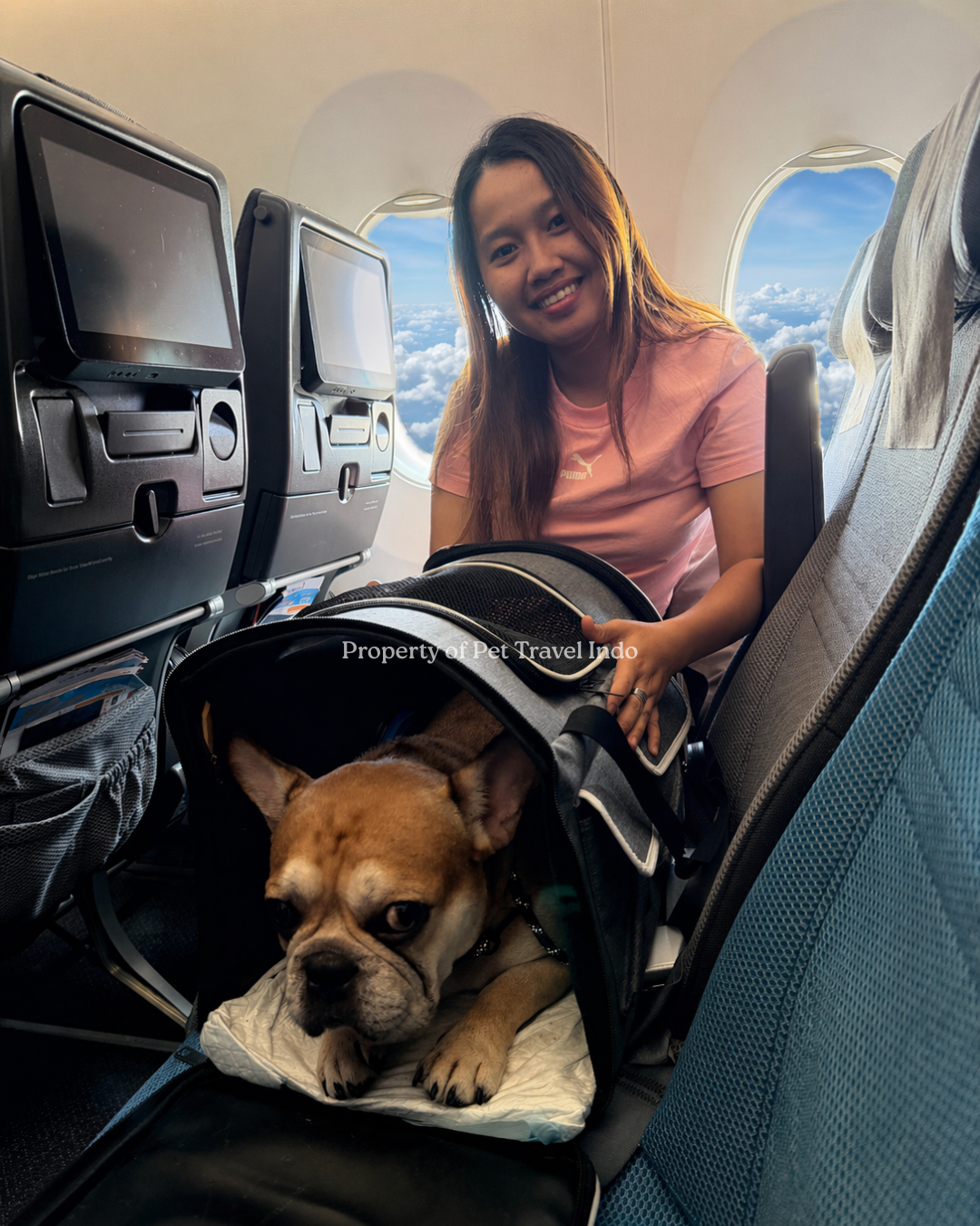 Genta is flying with our VIP team from Cambodia 🇰🇭