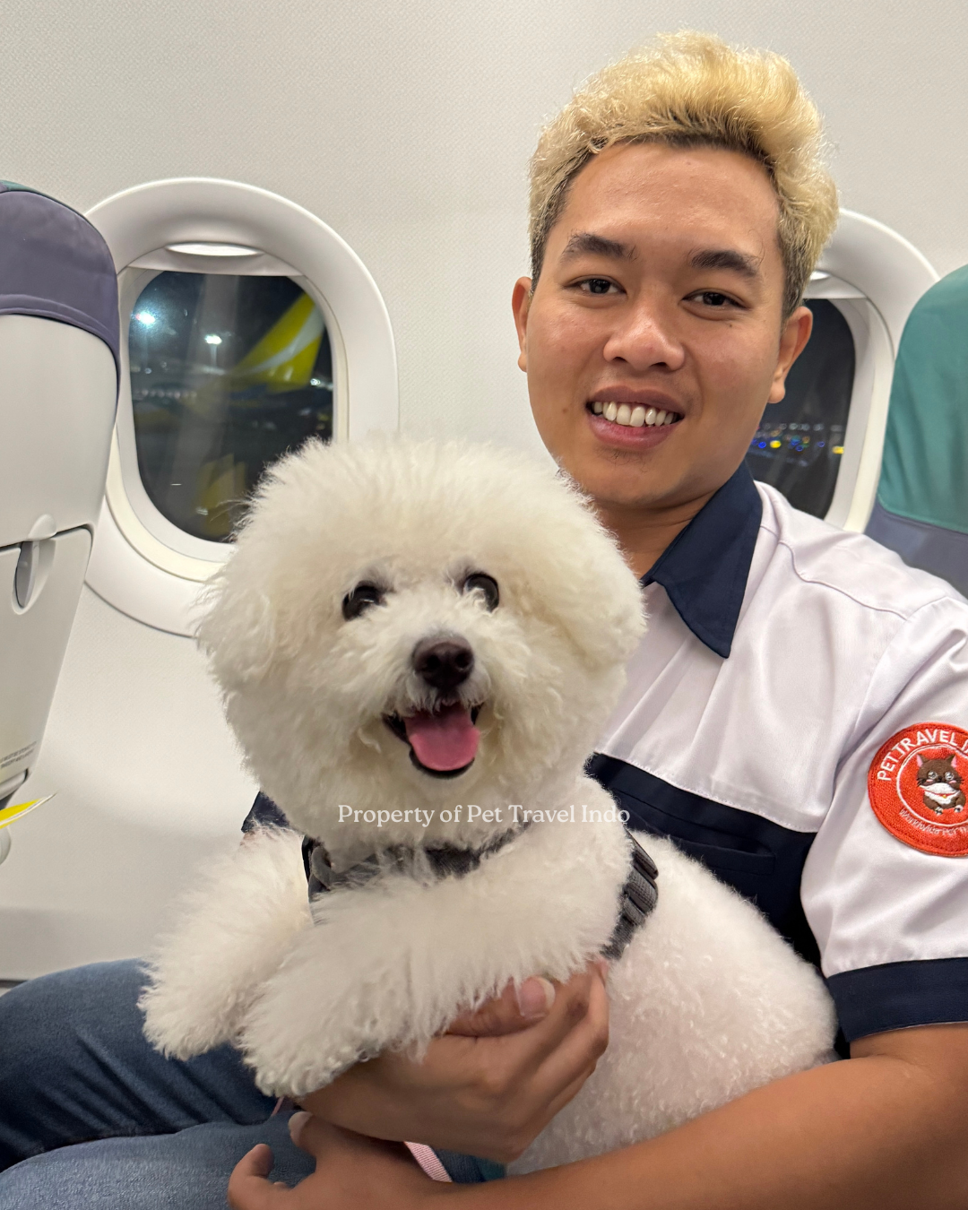 QiQi is Fyling with our VIP team from Philippines  🇵🇭 to Indonesia 🇮🇩